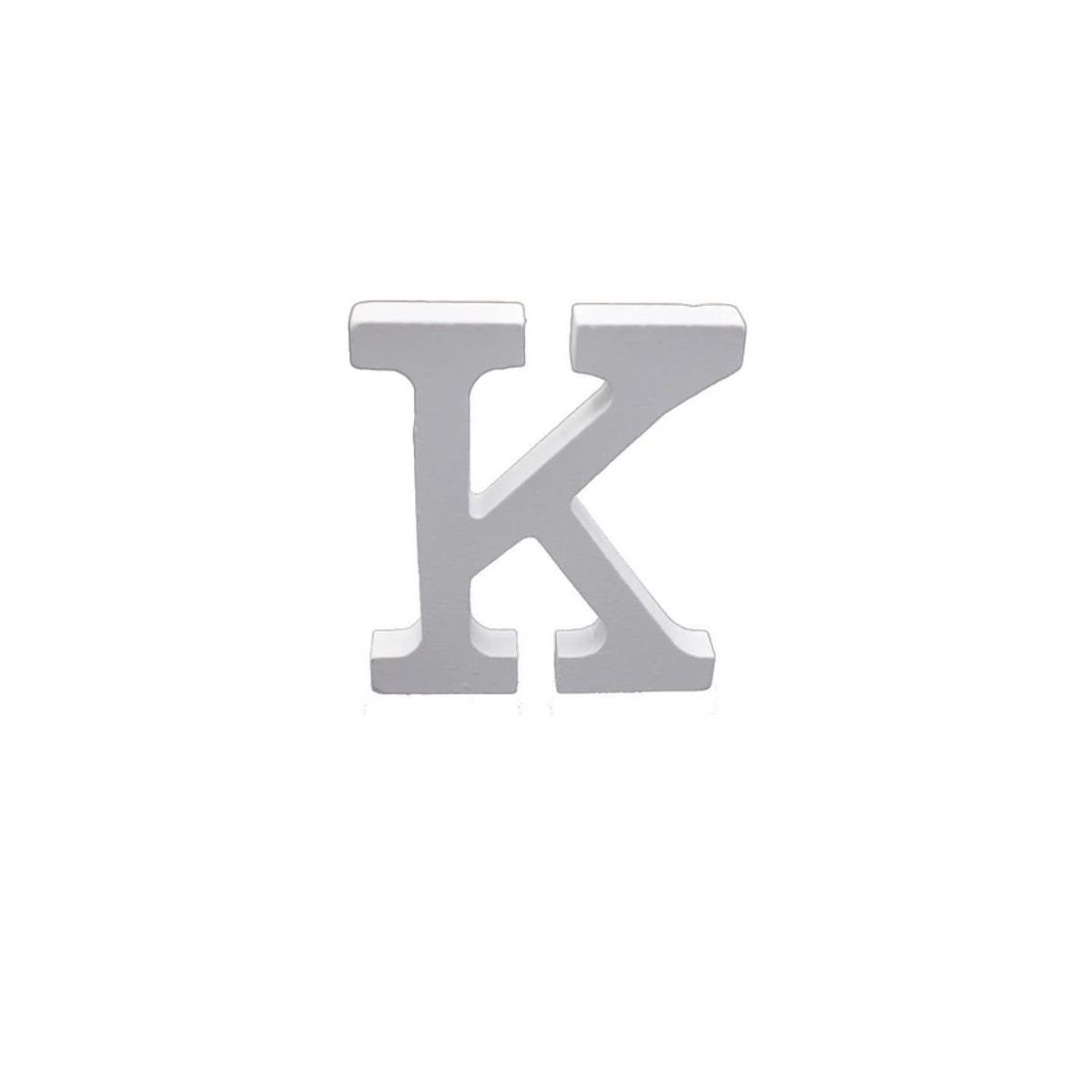 GENERICO - Letra K De Madera De 11cm