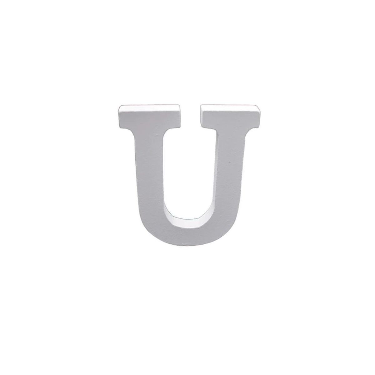 GENERICO - Letra U De Madera De 11cm