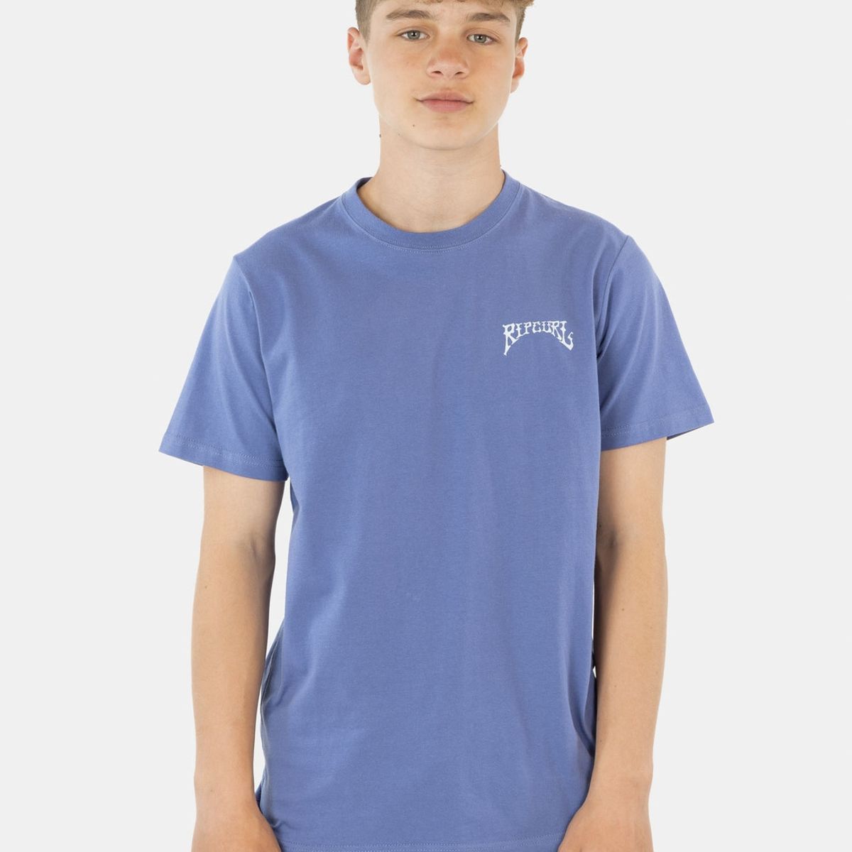 RIP CURL - Polera Made For The Search Tee Morado Infantil Rip Curl