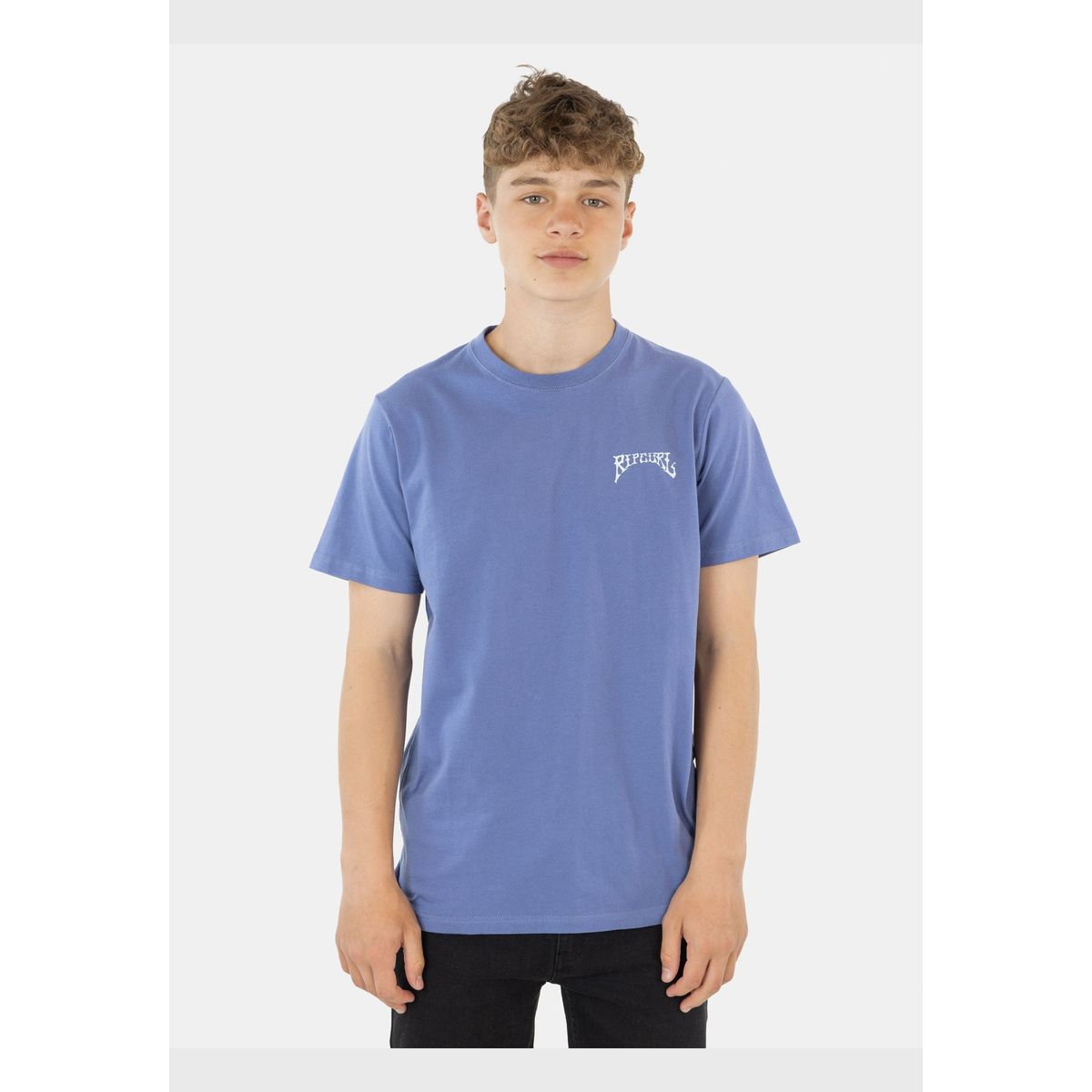 RIP CURL - Polera Made For The Search Tee Morado Infantil Rip Curl