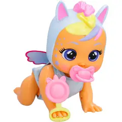 CRY BABIES - Muñeca Crawling Jenna Gateadora Con Sonidos