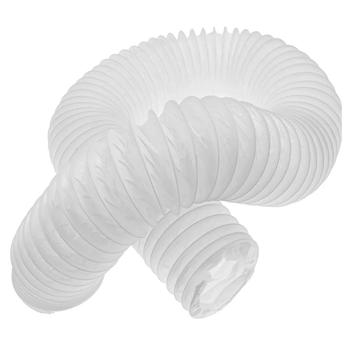 GENERICO - Tubo Vapor Para Secadora 90 mm x 2,5 Metros - Corrugado