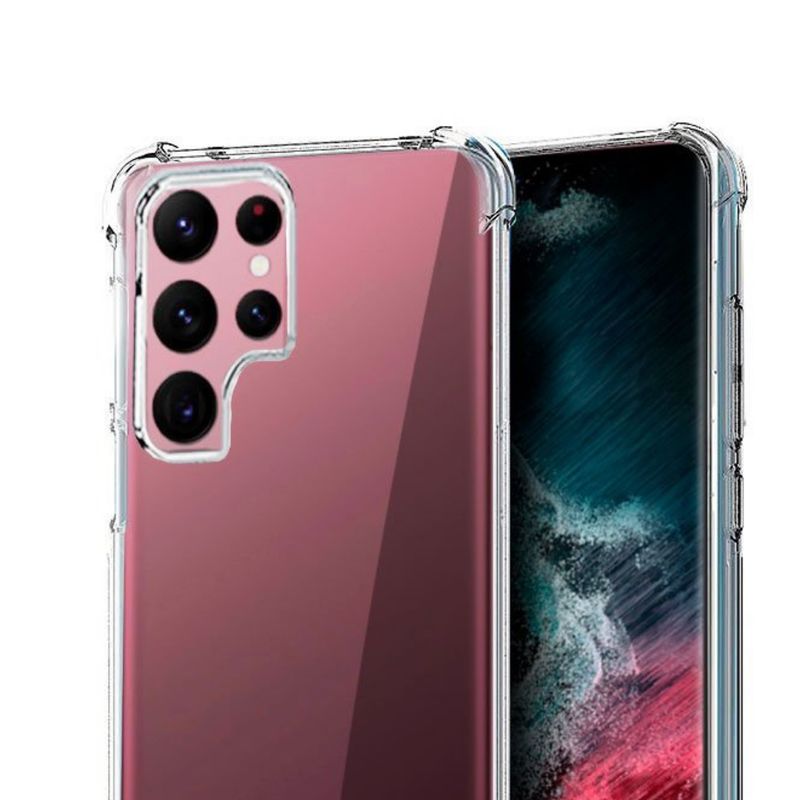 GENERICO - Carcasa Para Samsung S22 Ultra Transparente Reforzada
