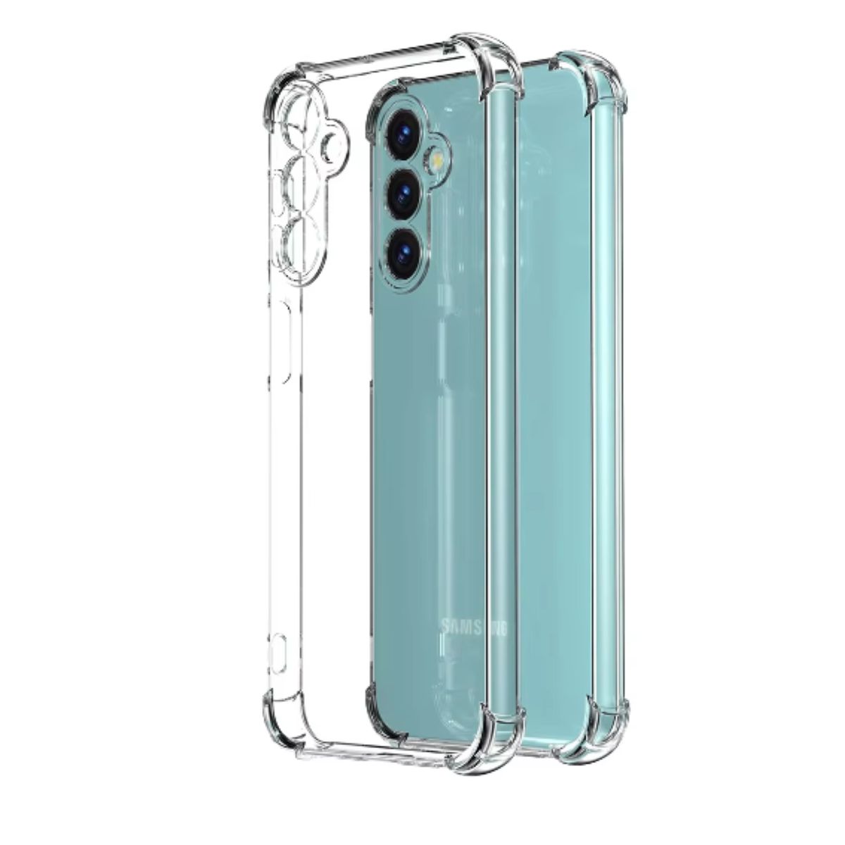 GENERICO - Carcasa Para Samsung A14 5g Transparente Reforzada