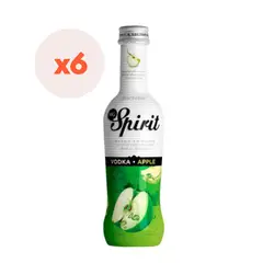 MG SPIRIT - 6x Vodka Spirit Apple 5,5º 275cc
