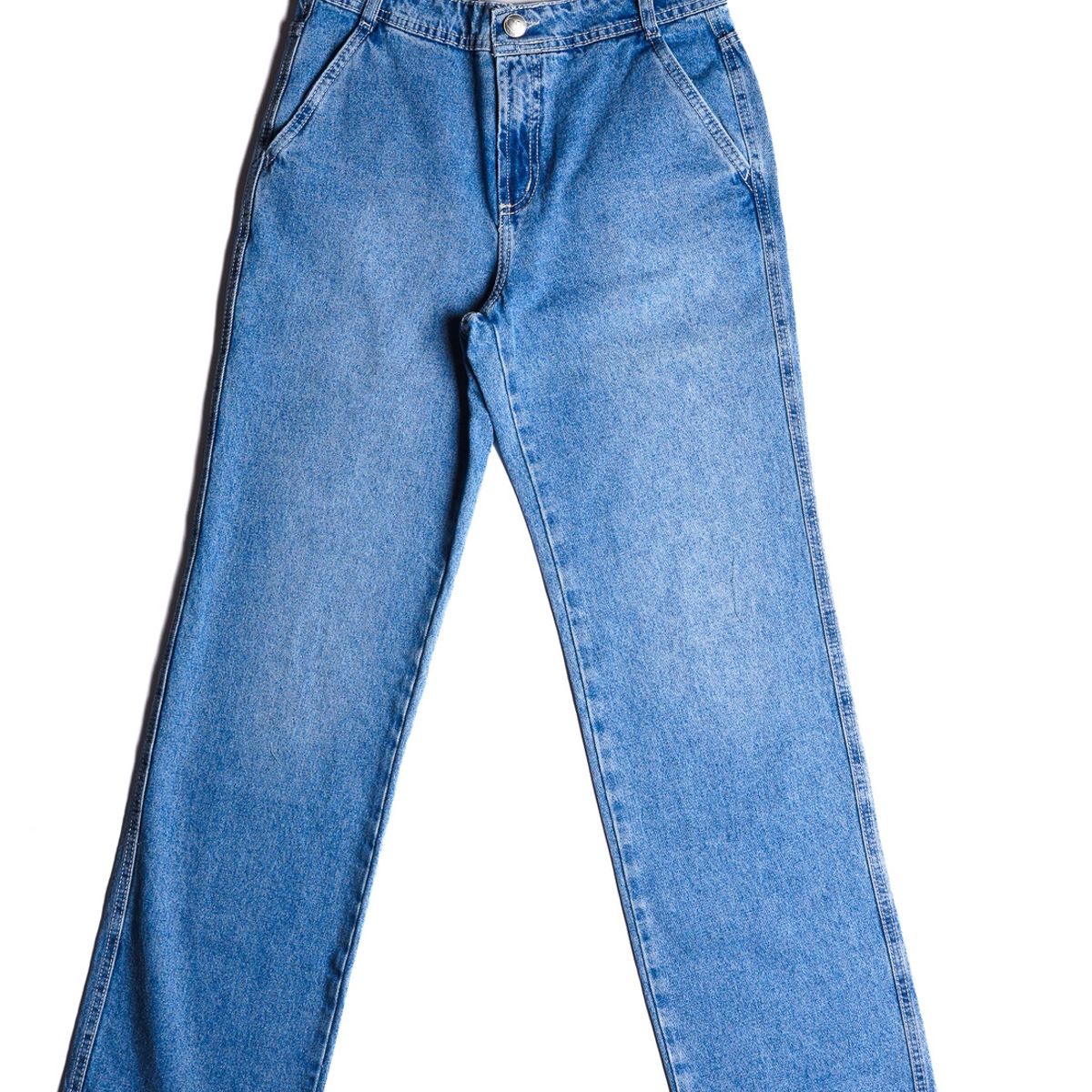 CACAO - Jeans Amberes Recto Bolsillo c/ Tapetas Azul Cacao