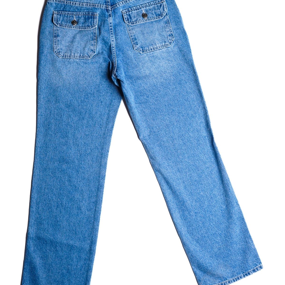 CACAO - Jeans Amberes Recto Bolsillo c/ Tapetas Azul Cacao