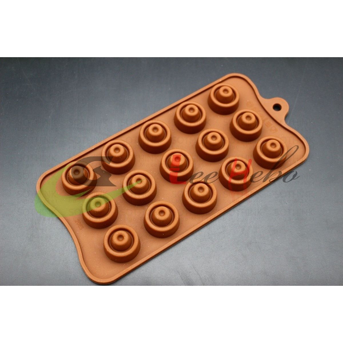 GENERICO - Molde Silicona Para Chocolate Forma Mini Circulos