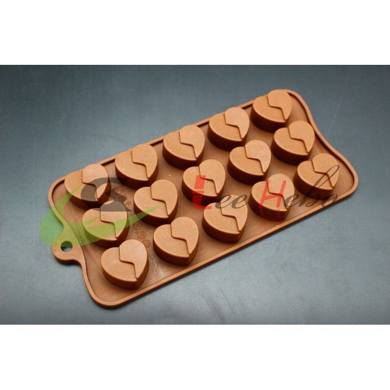 GENERICO - Molde Silicona Para Chocolate Forma Mini Corazones Reposteria