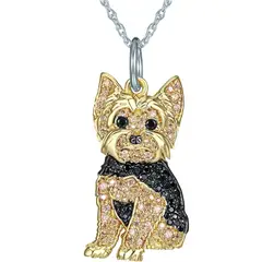 GENERICO - Collar perro yorkshire plata 925