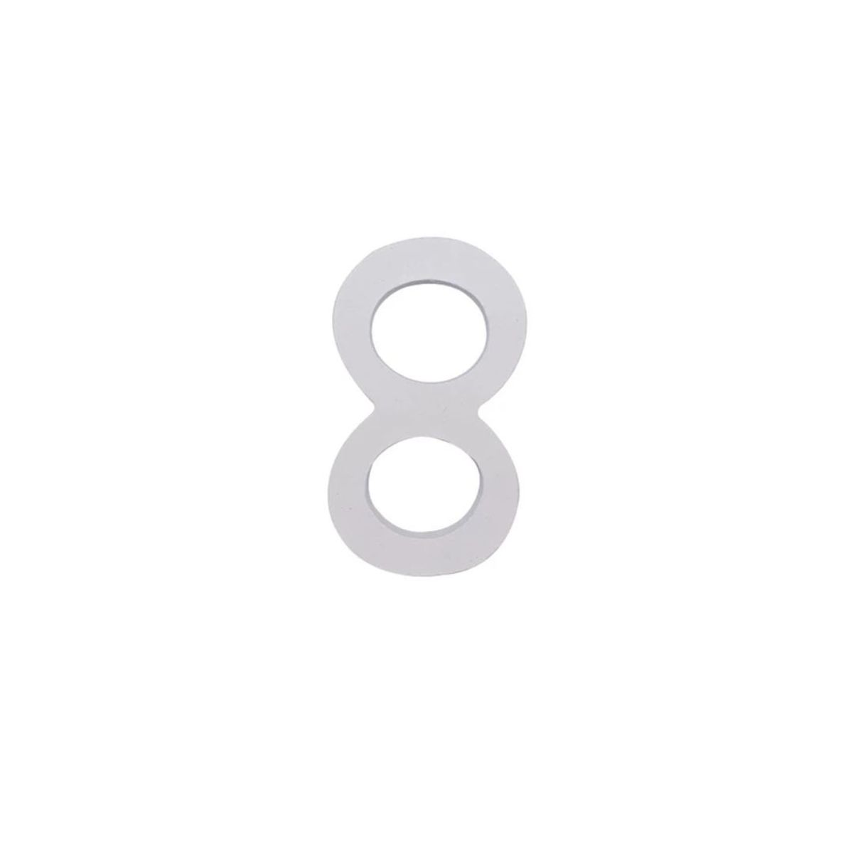 GENERICO - Numero 8 De Madera De 11 cm