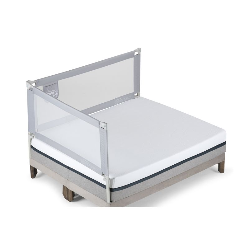 BEBE SURE - Set 2 barandas para cama 1.5 plaza 105x200 cms colchon alto