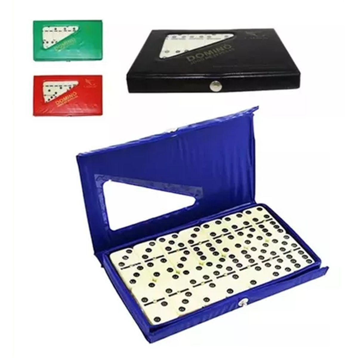 GENERICO - Juego De Domino Con Estuche 28 Piezas Fichas Doble Seis