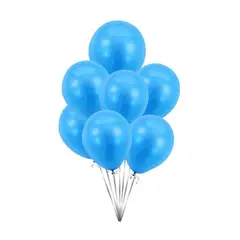GENERICO - Globos Latex Color Celeste 30 Cm 50 Unidades