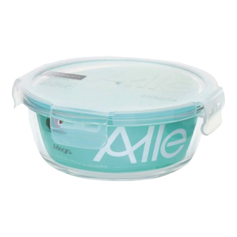 ALLEGRA - Hermetico Redondo De 720ml Color Vidrio