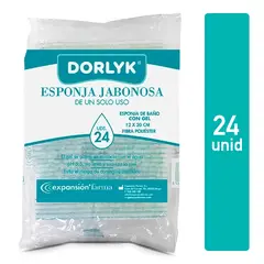 DORLYK - TOALLAS JABONOSA BOLSA 24 UNIDADES