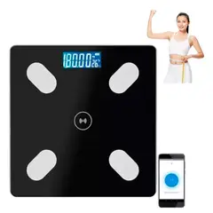 GENERICO - Pesa Digital De Baño Inteligente Bluetooth Bascula Corporal 180k