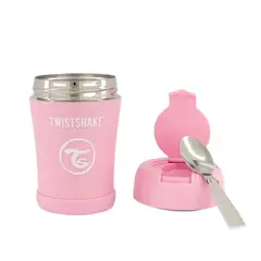 TWISTSHAKE - Termo Para Comida 350 Ml Rosado