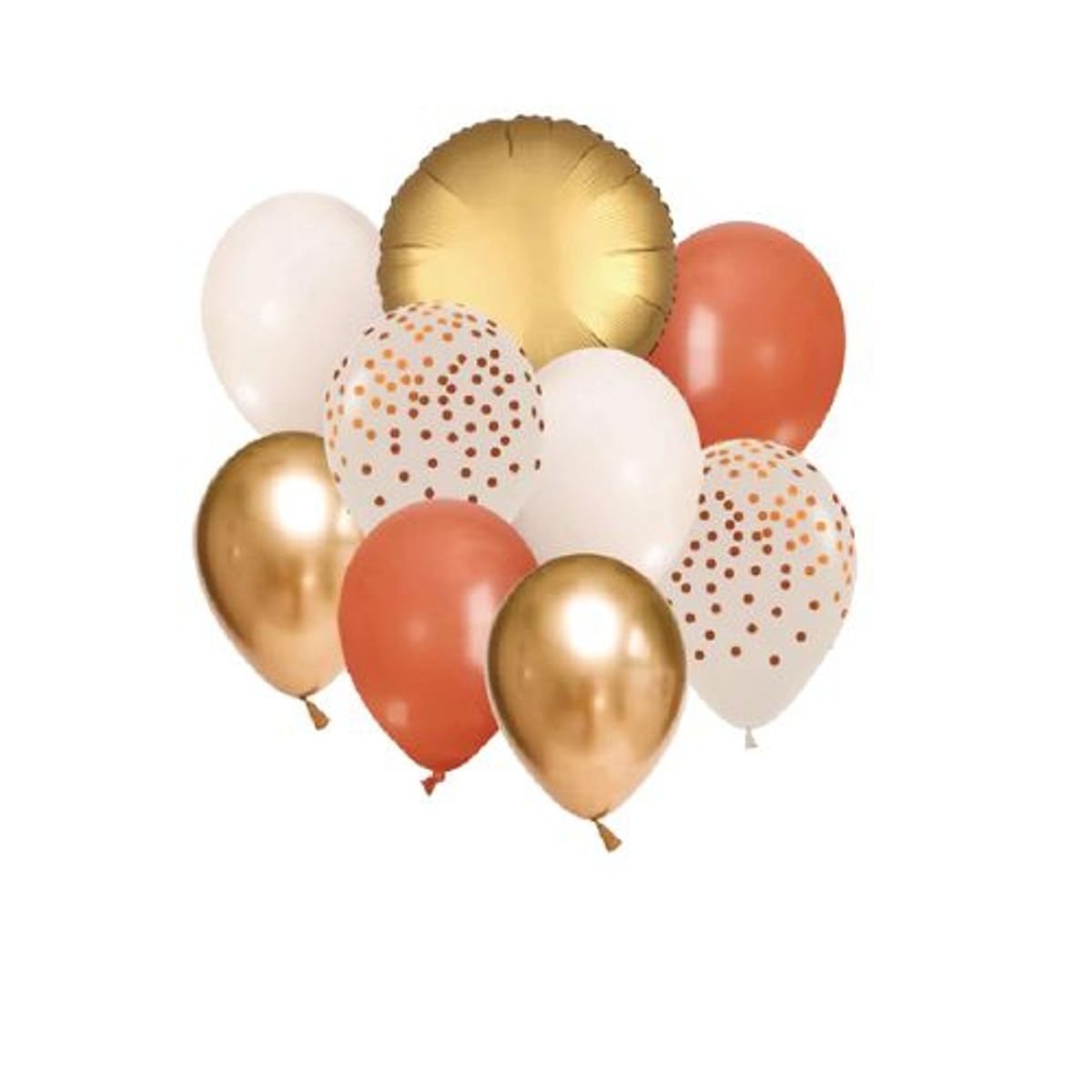 GENERICO - Globos Varios Colores Latex 9 Unidades