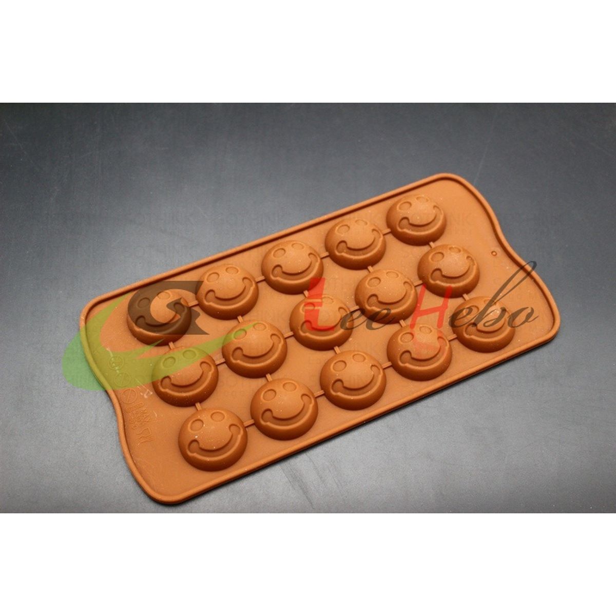 GENERICO - Molde Silicona Para Chocolate Forma Carita Feliz