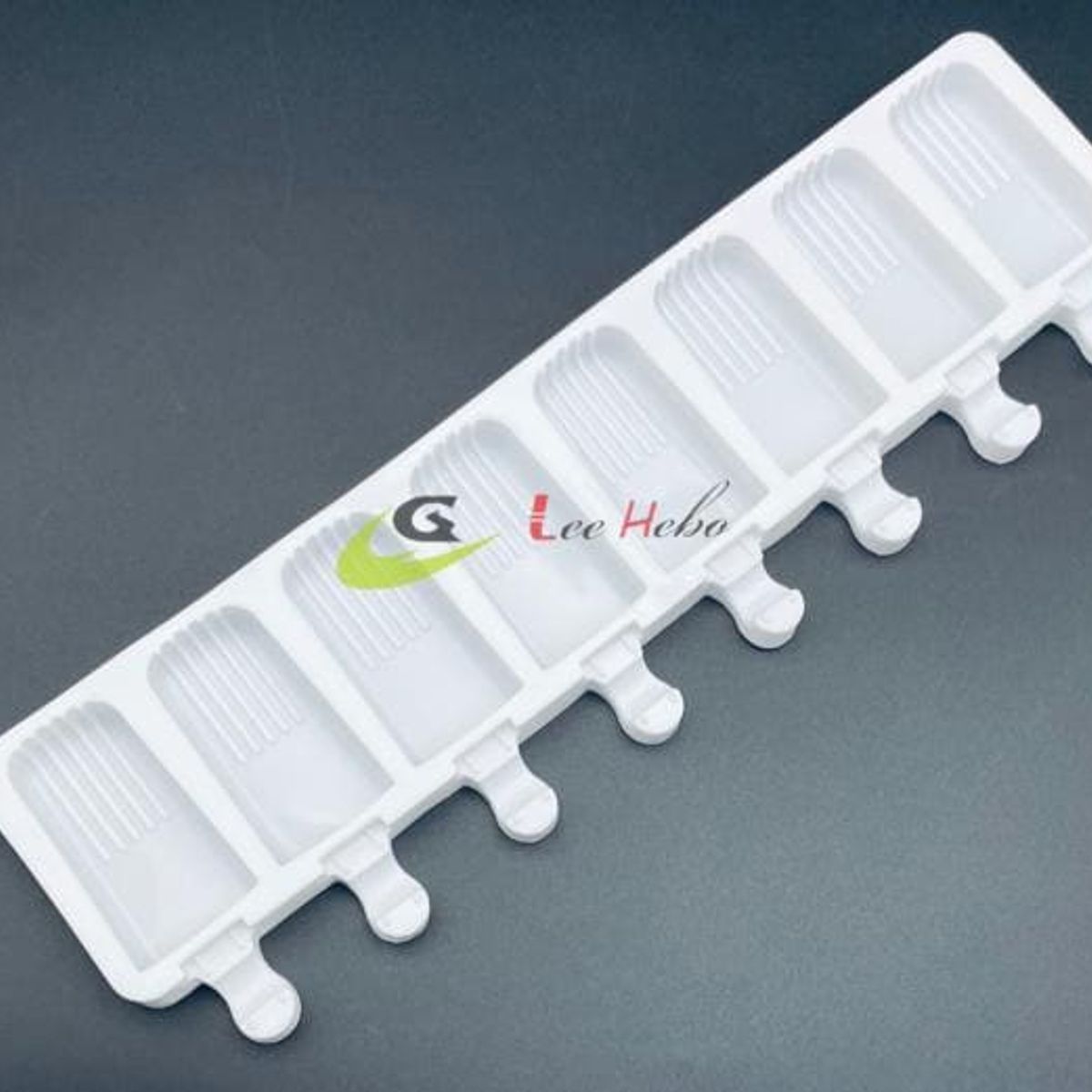 GENERICO - Molde Silicona Paleta De Helado 8 Divisiones