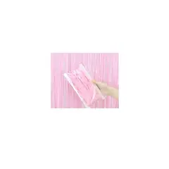 GENERICO - Cortina Rosa 100x300cm
