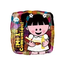 GENERICO - Globos Latex 45x45 Cm Varios Colores 1 Unidad