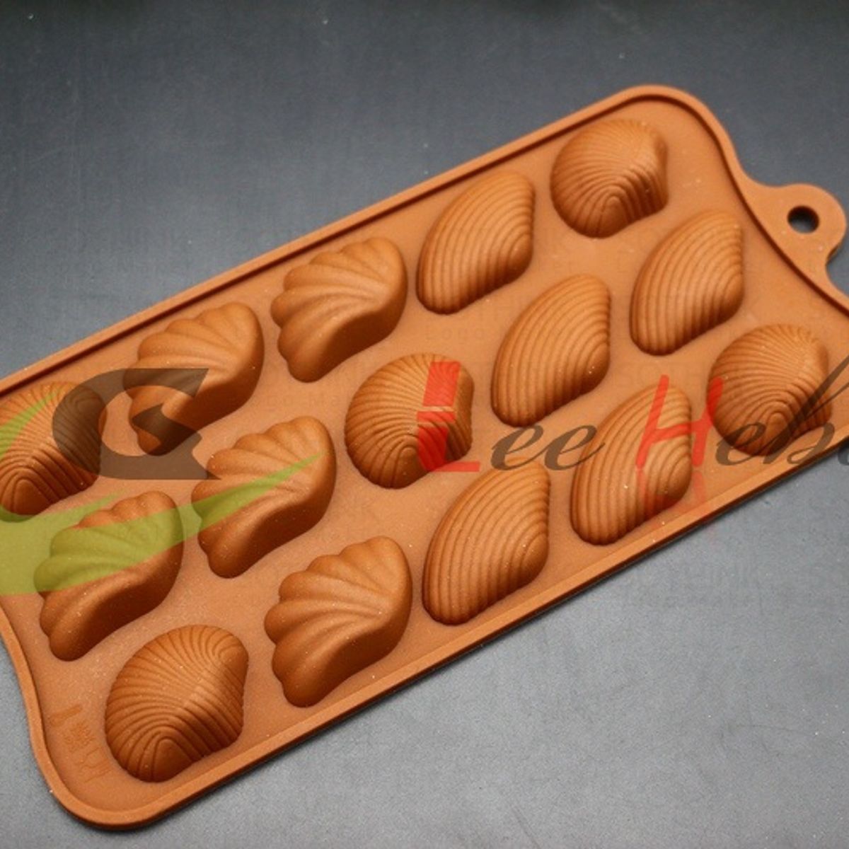 GENERICO - Molde Silicona Para Chocolate Forma Cascara O Concha De Mar