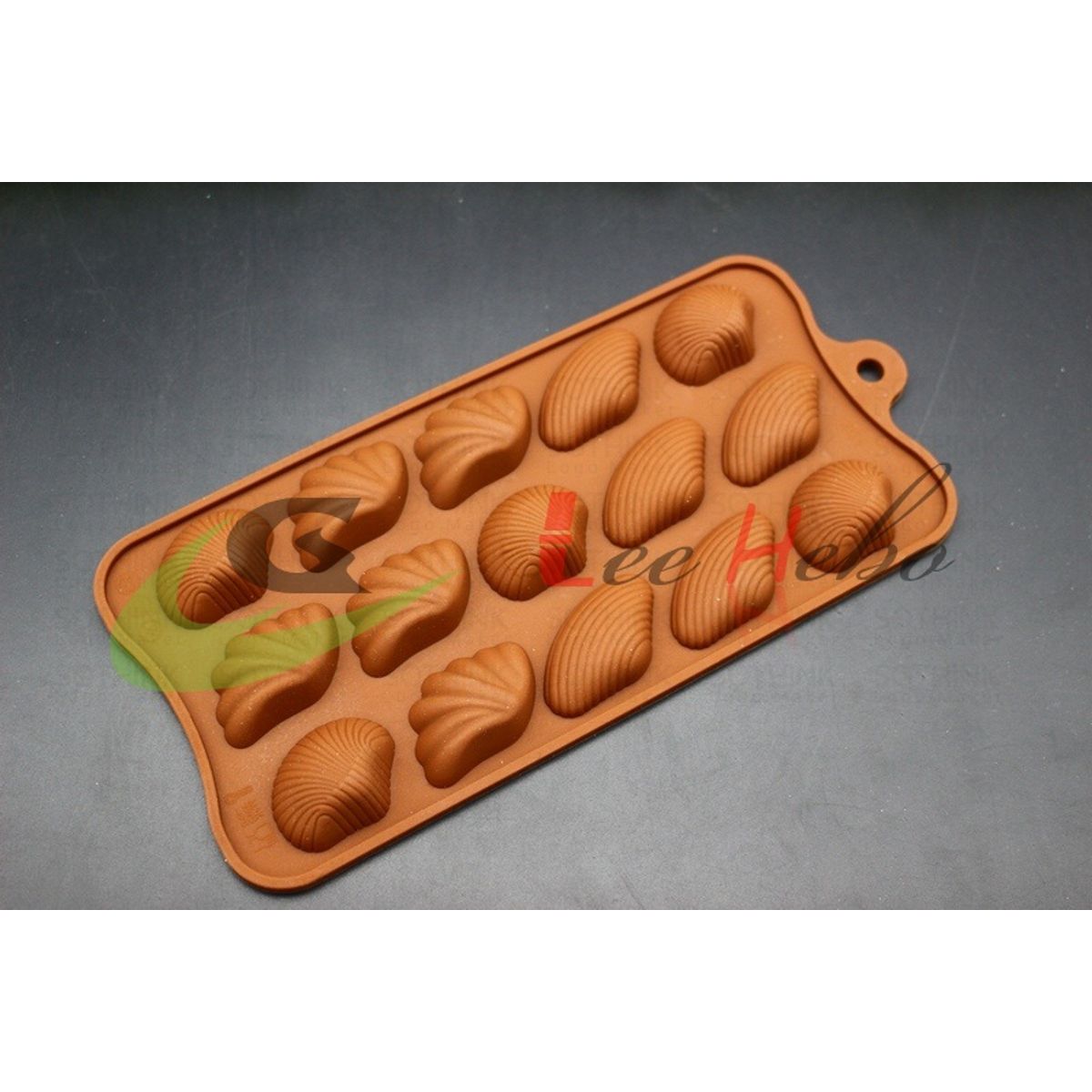 GENERICO - Molde Silicona Para Chocolate Forma Cascara O Concha De Mar