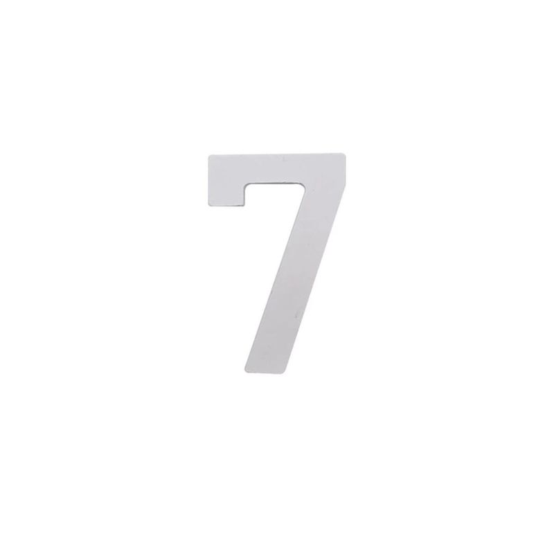 GENERICO - Numero 7 De Madera De 11 cm