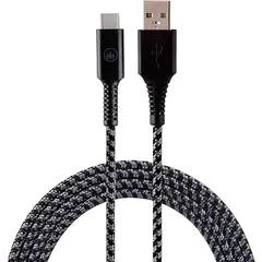 GENERICO - Cable Tipo C Reforzado 3 Metros USB Cable Carga Rápida