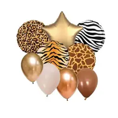 GENERICO - Globos Muchos Colores Latex 9 Unidades