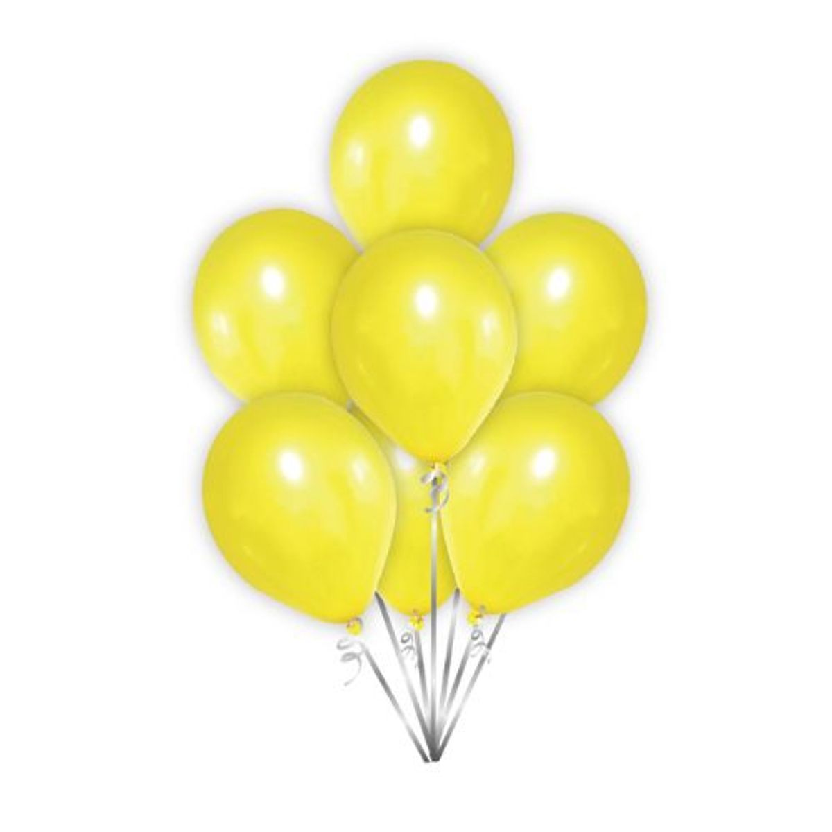 GENERICO - Globos Latex Color Amarillo 30 Cm 25 Unidades