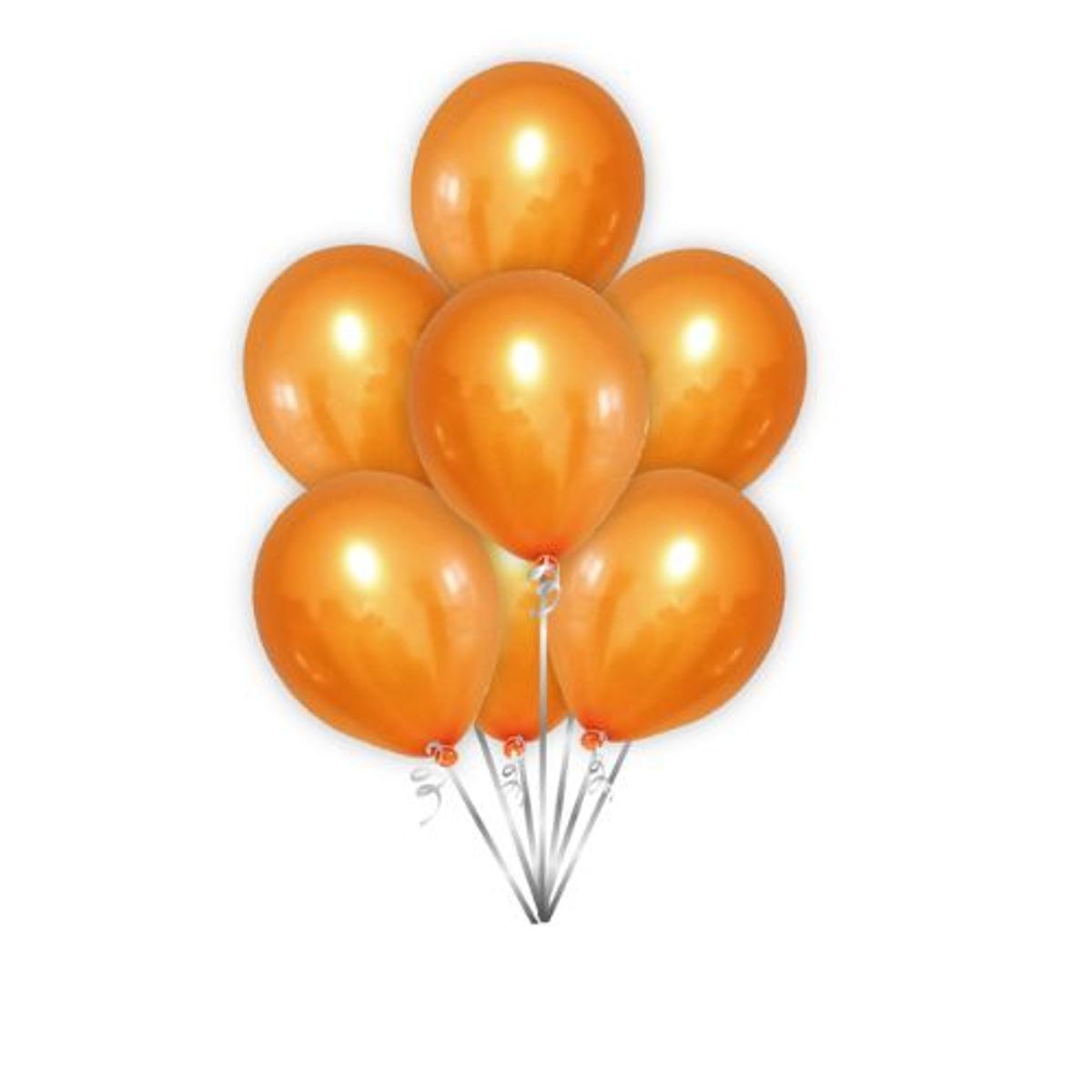 GENERICO - Globos Latex Color Naranja 30 Cm 25 Unidades