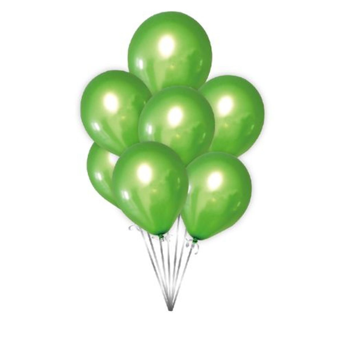 GENERICO - Globos Latex Color Verde 50 Unidades 30 Cm