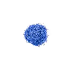 GENERICO - Relleno De Papel Metalico Azul 20 G