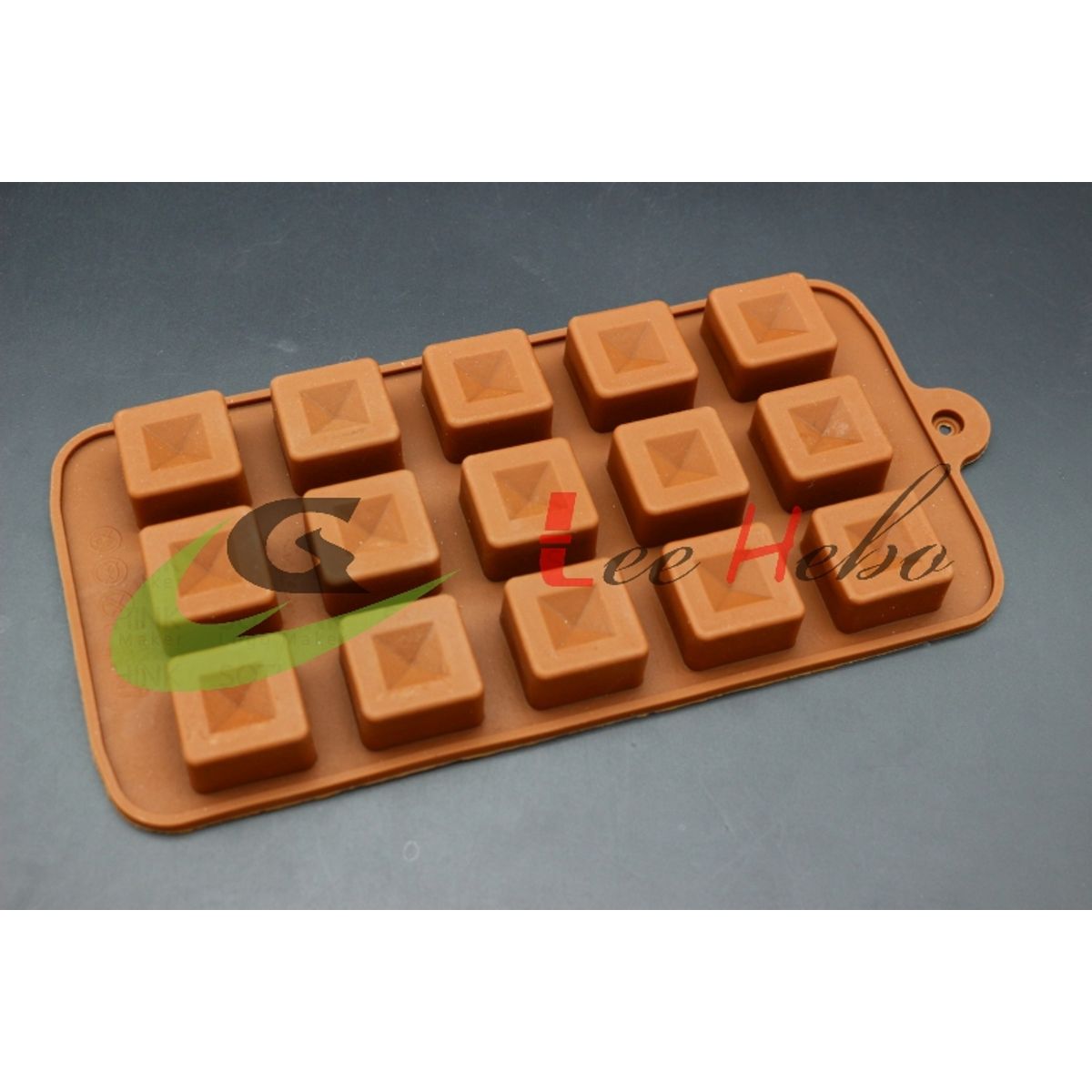 GENERICO - Molde Silicona Para Chocolate Forma Cuadrado.