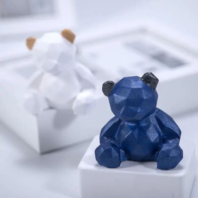GENERICO - Molde Silicona Para Resina Figuras Oso