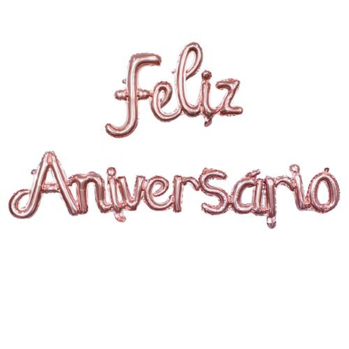 GENERICO - Globo Feliz Cumpleaños Rosa 2 Unidades