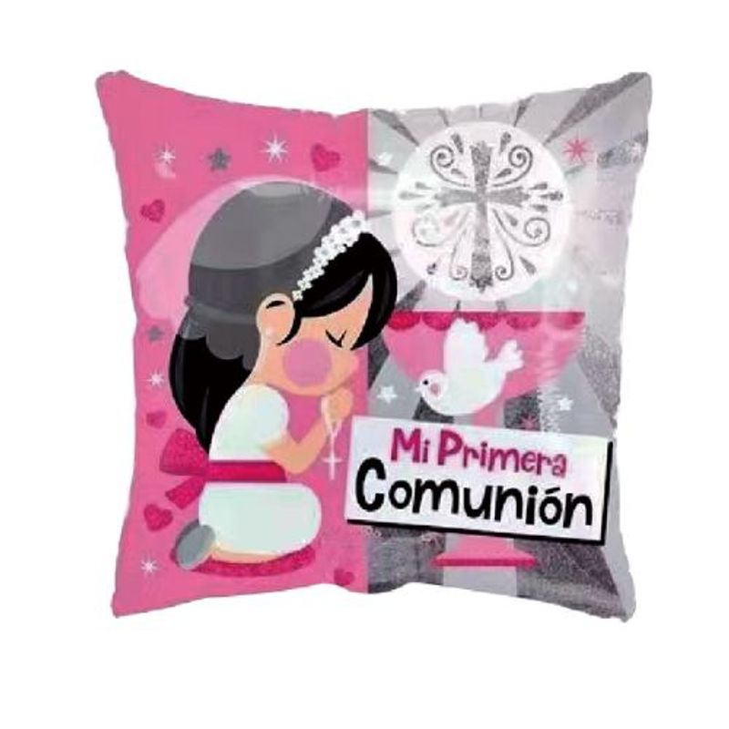 GENERICO - Globo Diseño Almohada 1 Unidad 45X45 Cm