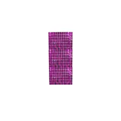 GENERICO - Cortina Metálica De Cuadros Fucsia 100x200cm