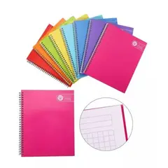 GENERICO - Pack 8 Cuadernos Universitarios Arte Top 100 Hojas 7mm