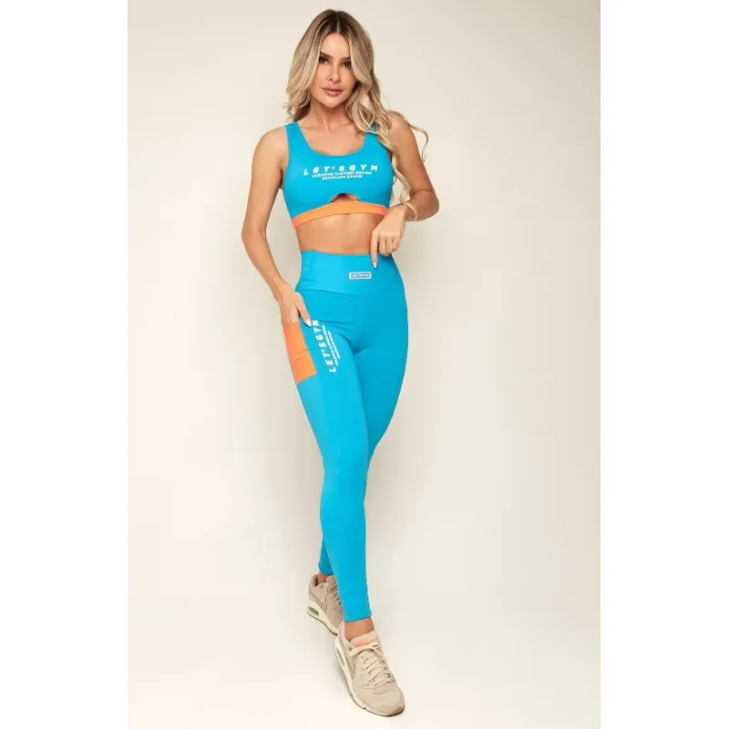 LETSGYM - CALZA DEPORTIVA SQUARE LETSGYM