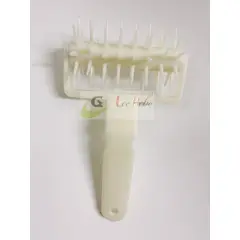 GENERICO - Rodillo Cortador Rodillo Para Enrejado Blanco Reposteria