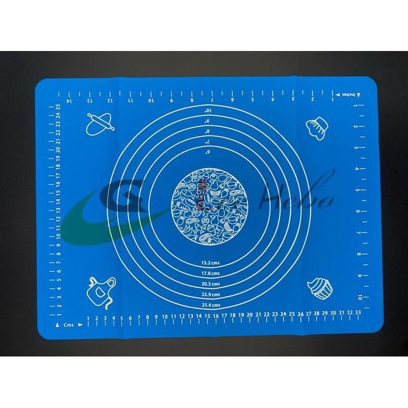 GENERICO - Base Tapete De Silicona Para Trabajar Masas 40x50Cm