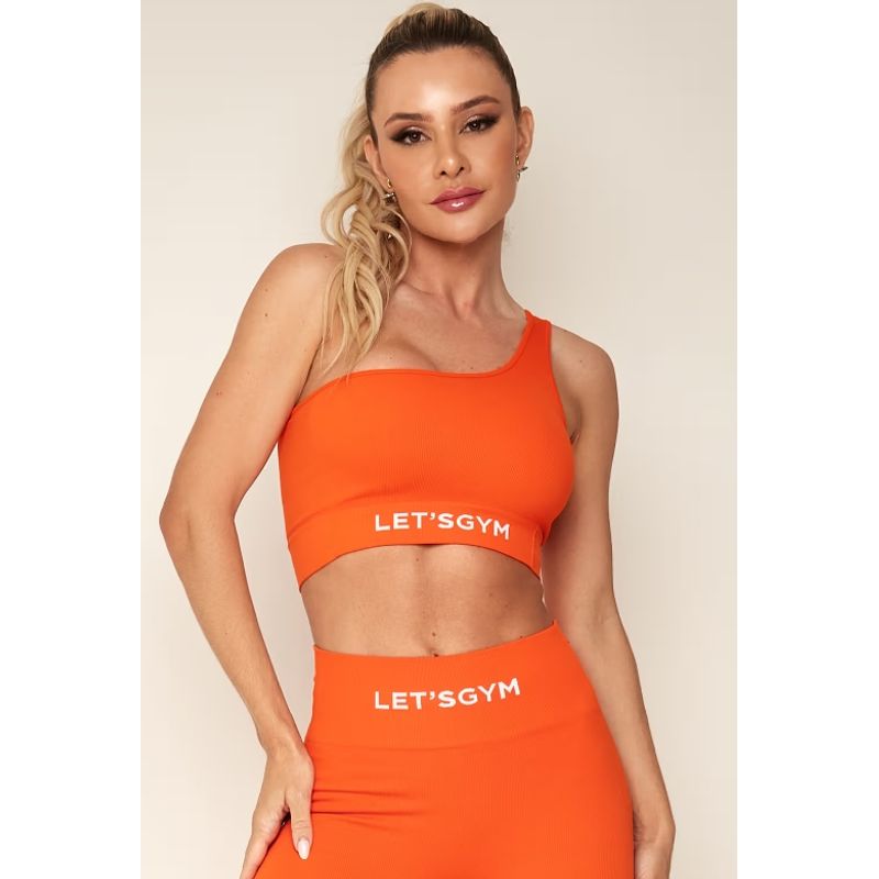 LETSGYM - PETO DEPORTIVO SEAMLESS ACANALADO LETSGYM