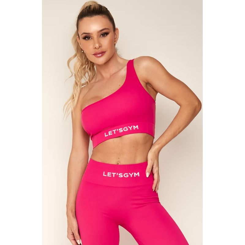 LETSGYM - PETO DEPORTIVO SEAMLESS ACANALADO LETSGYM