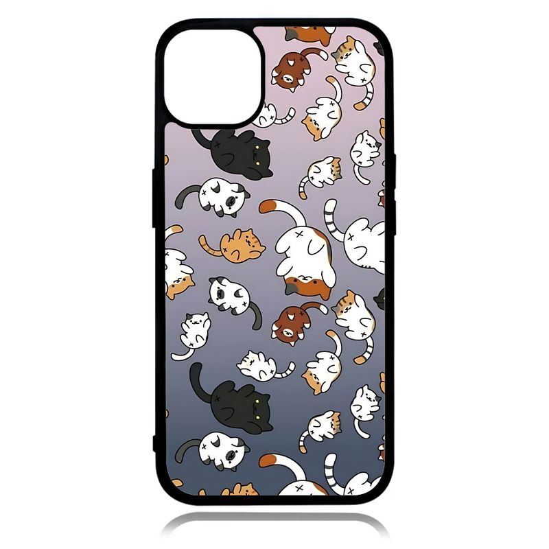 GENERICO - Carcasa Para IPHONE 14 Diseño Gatito 8