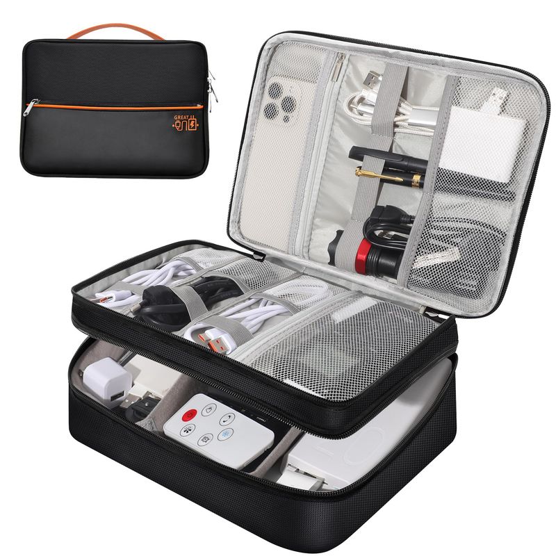 EVERSO - Bolso Organizador De Cables Y Accesorios Usb Viajero.