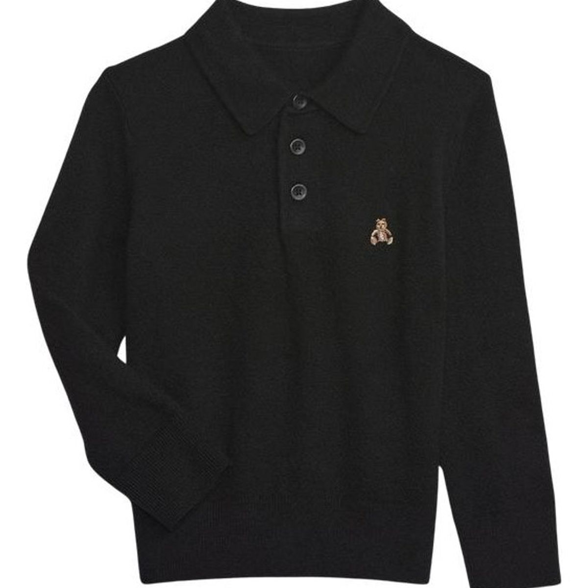 GAP - Chaleco Polo Negro GAP